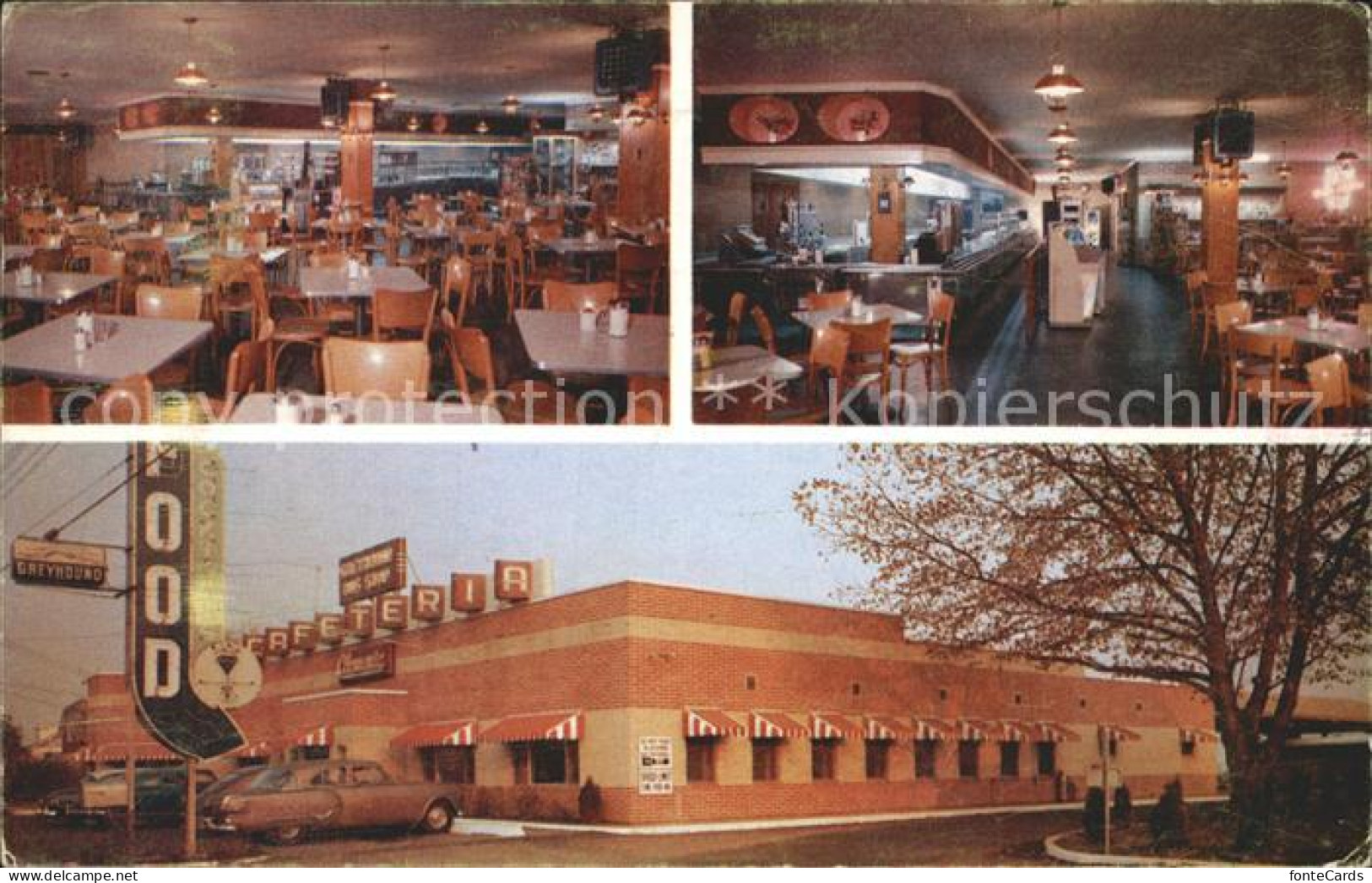 72167587 New_Castle_Delaware Clementes Cafeteria Greyhound Rest Stop Restaurant - Altri & Non Classificati