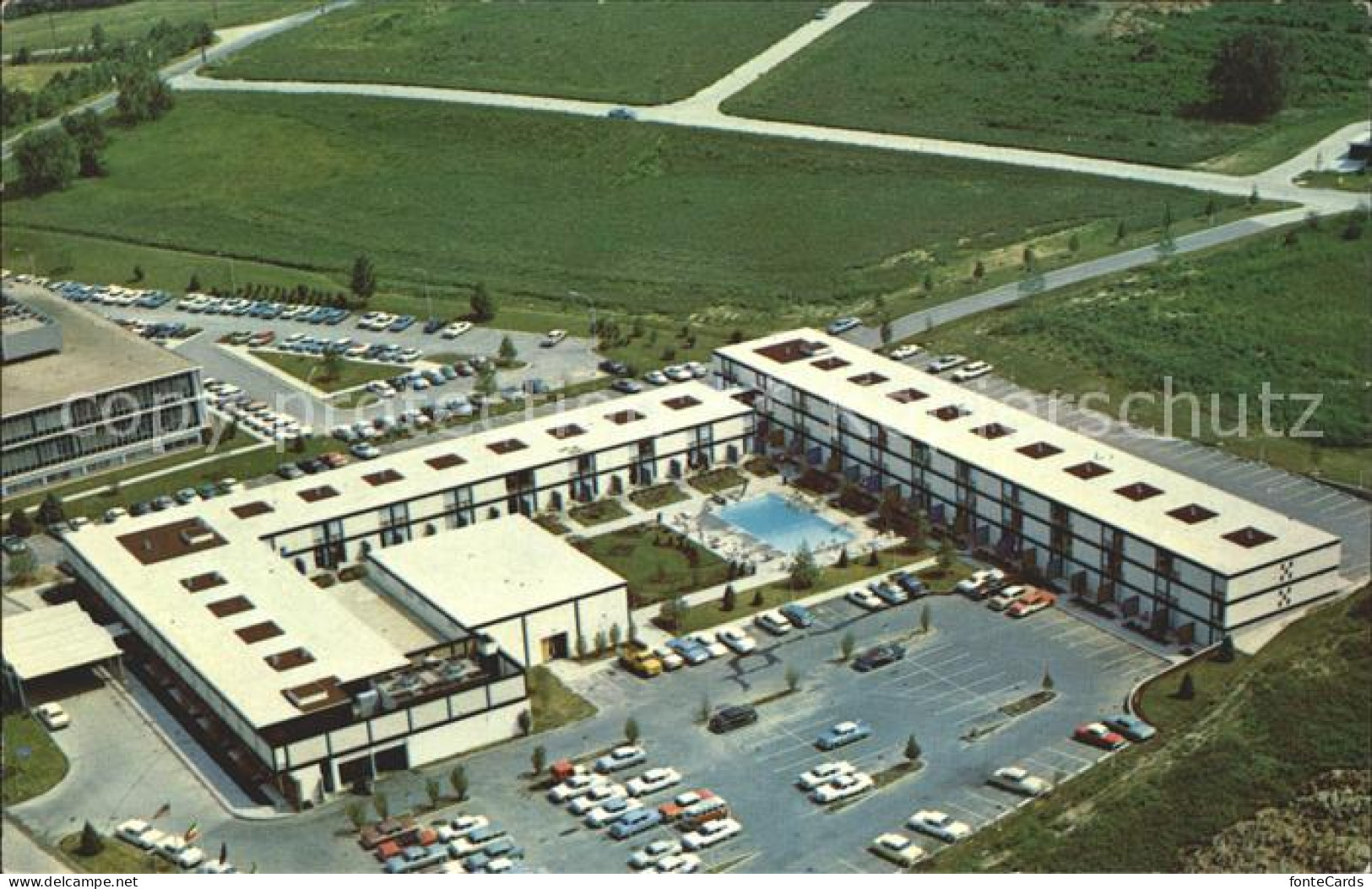 72167491 Omaha_Nebraska Schimmels Indian Hills Inn Air View - Sonstige & Ohne Zuordnung