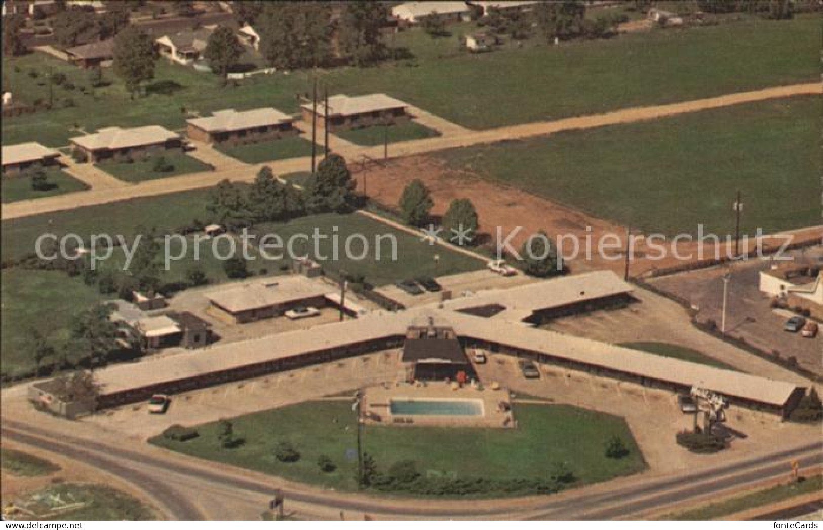72161552 West_Memphis Mari Jes Motel Aerial View - Other & Unclassified