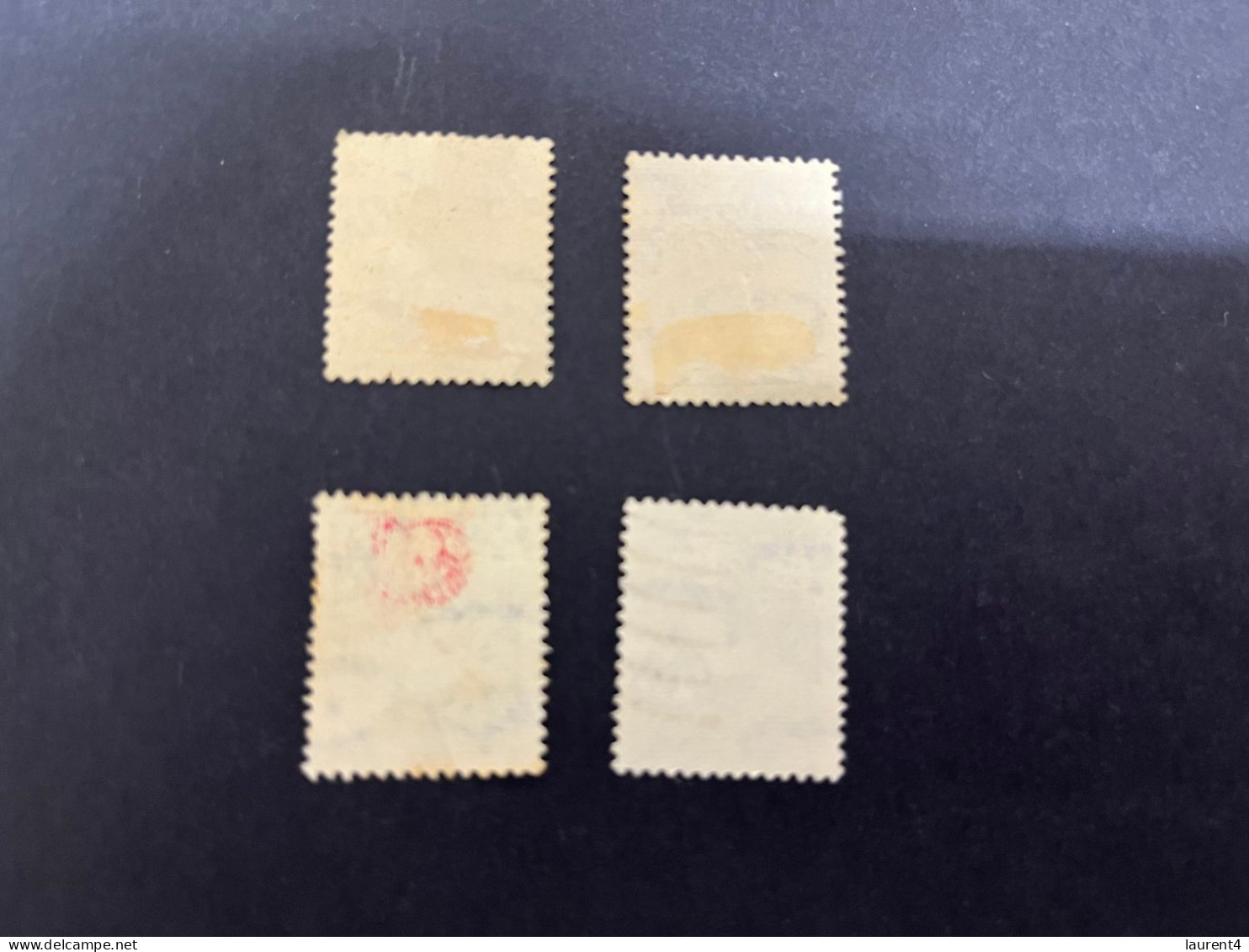 8-1-2024 (stamp) 4 Older Cancelled Stamp From Egypt (military Over-print) - Oblitérés