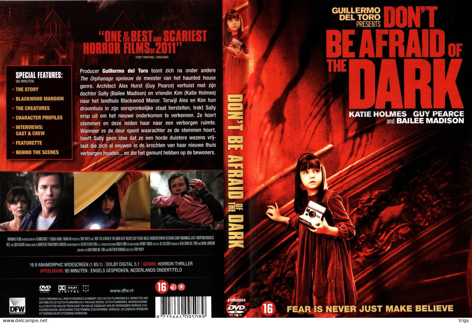 DVD - Don't Be Afraid Of The Dark - Horror