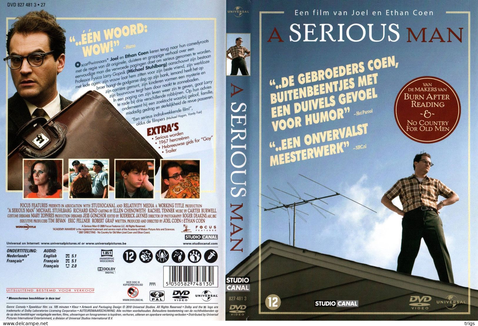 DVD - A Serious Man - Comedy