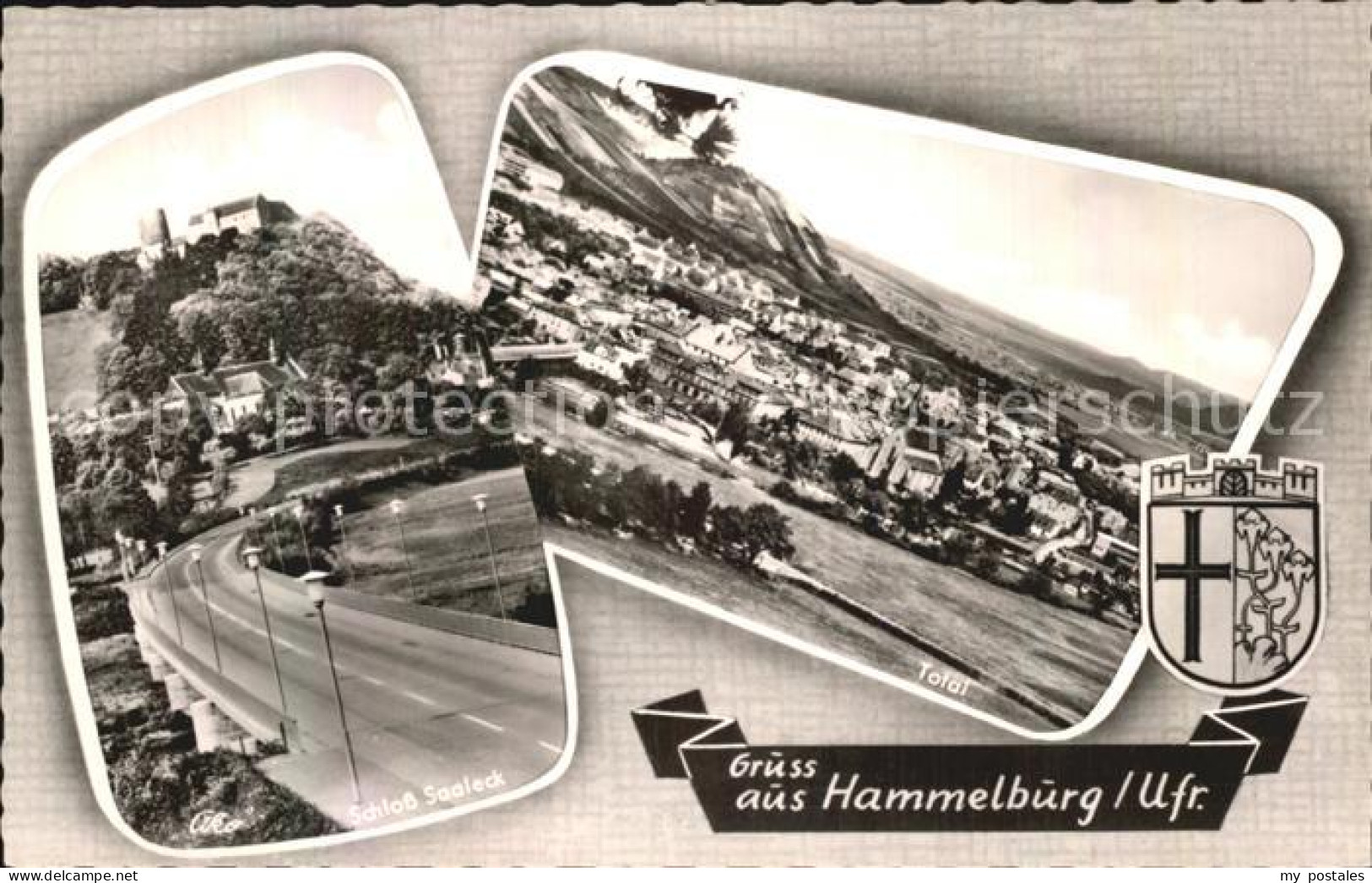 72390597 Hammelburg Schloss Saaleck Totalansicht Hammelburg - Hammelburg