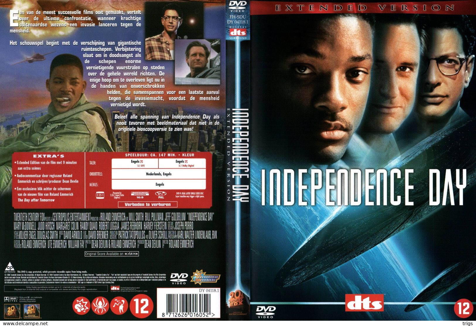 DVD - Independence Day - Action, Aventure