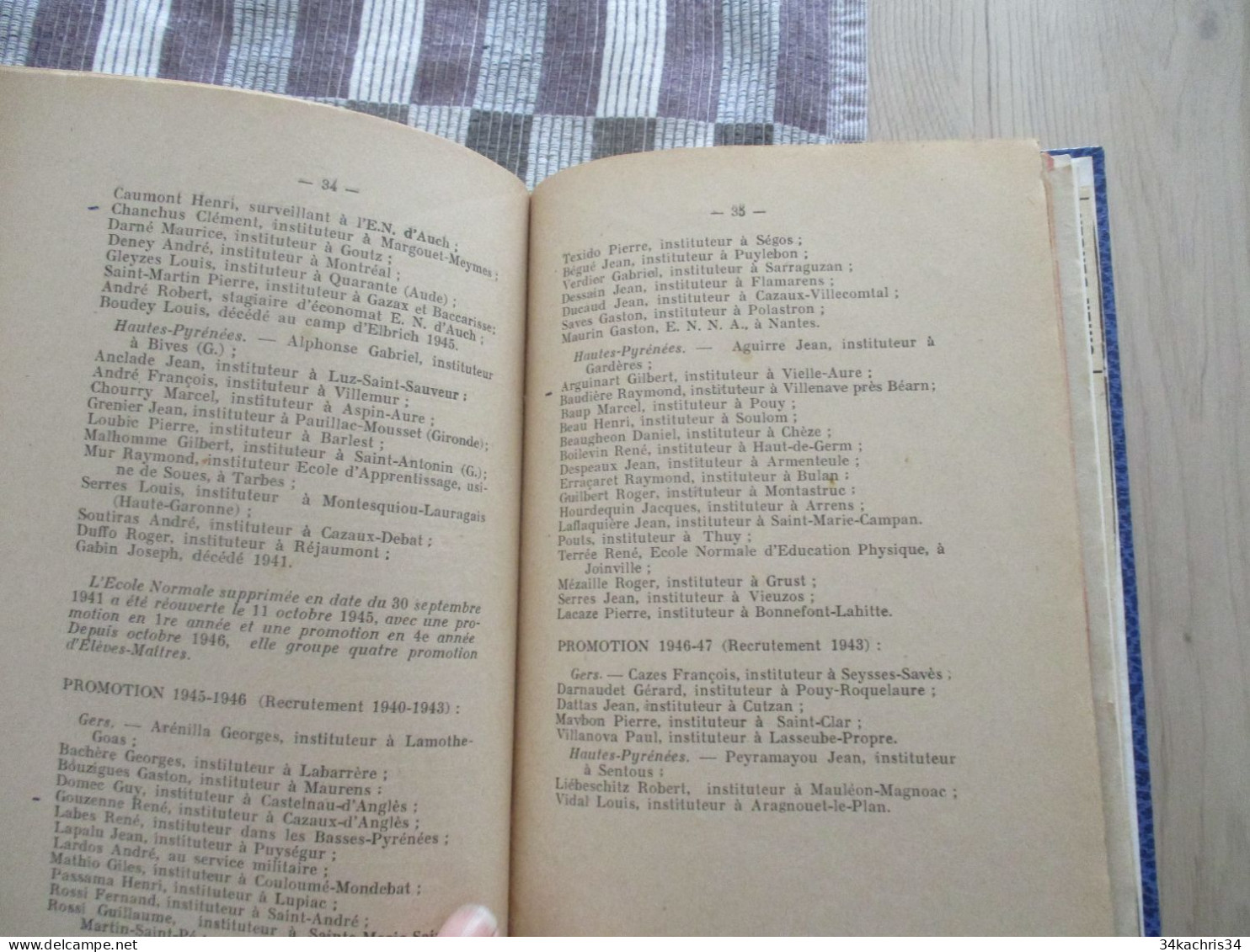 x3 Bulletin de la Société amicale des anciens élève de l'Ecole Normale d'Auch+ union solidariste universitaire syndicat.