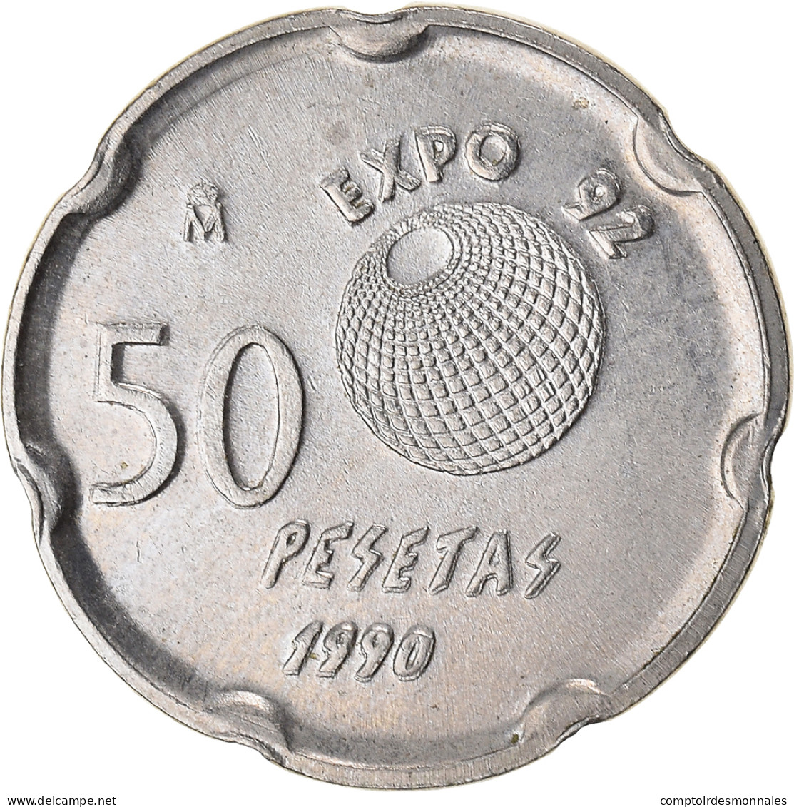 Monnaie, Espagne, 50 Pesetas, 1990 - 50 Pesetas