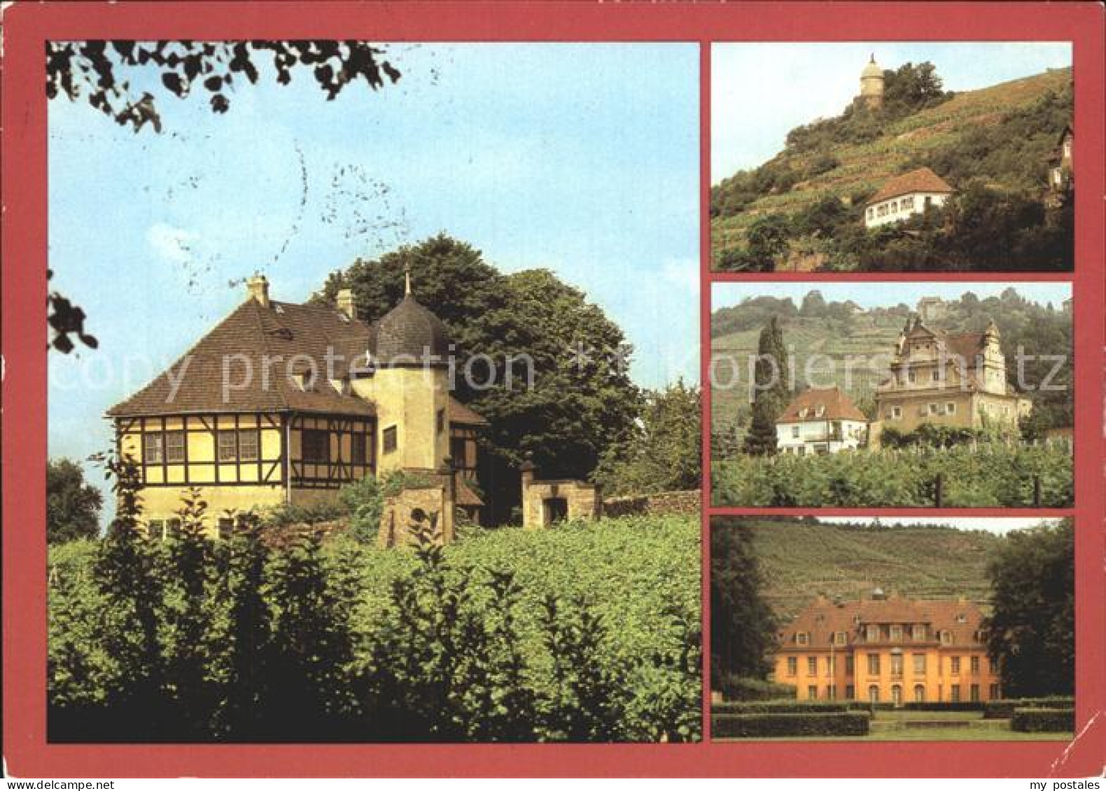 72382907 Radebeul Schloss Hofloessnitz Jakobstein Bennoschloesschen Schoss Wacke - Radebeul