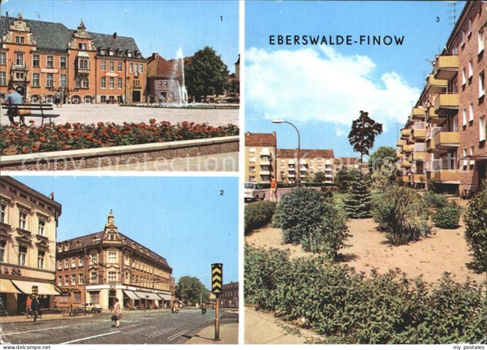 72382587 Finow Eberswalde Platz Der Freundschaft Wilhelm-Pieck-Strasse  Eberswal - Eberswalde