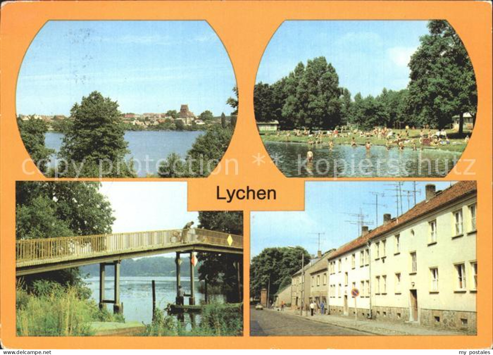 72382528 Lychen Fuessgaengerzone Fuerstenberger Strasse  Lychen - Lychen