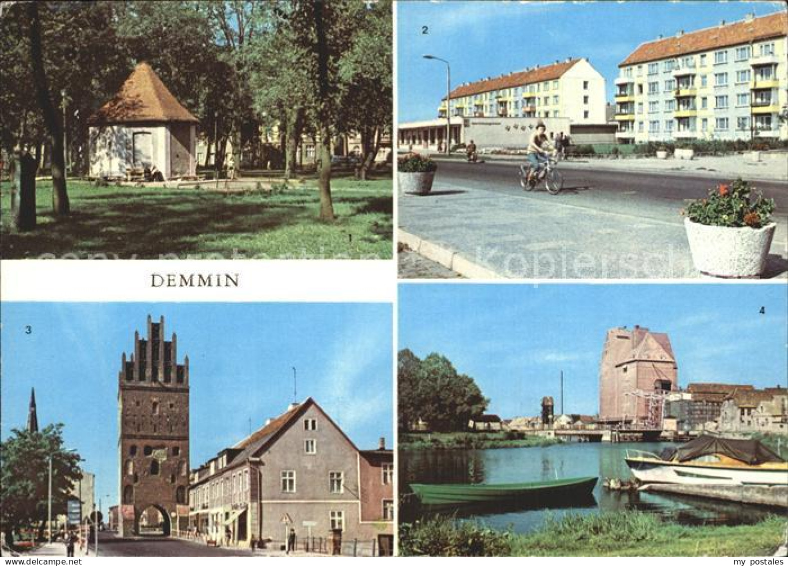 72382517 Demmin Mecklenburg Vorpommern Markt Luisenhof Hafen Demmin - Demmin