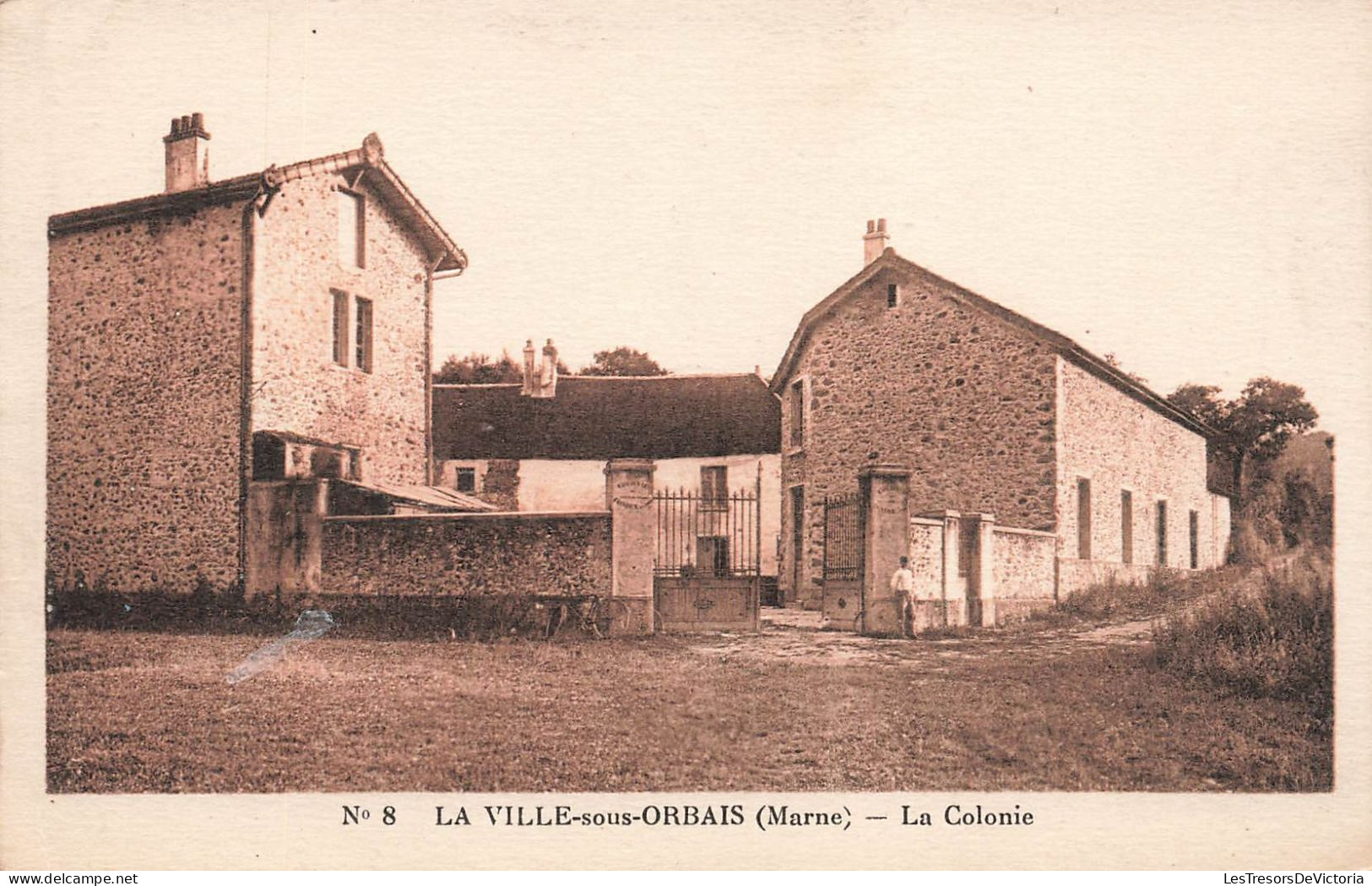 FRANCE - Epernay - La Ville Sous Orbais - La Colonie - Carte Postale Ancienne - Epernay