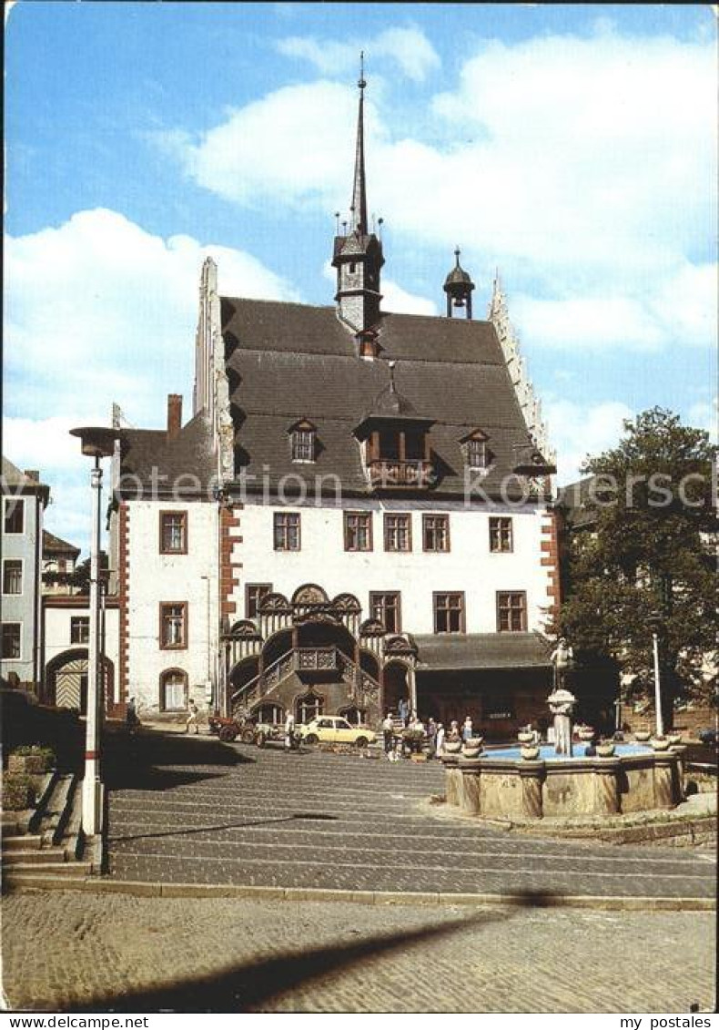 72378612 Poessneck Rathaus Poessneck - Poessneck