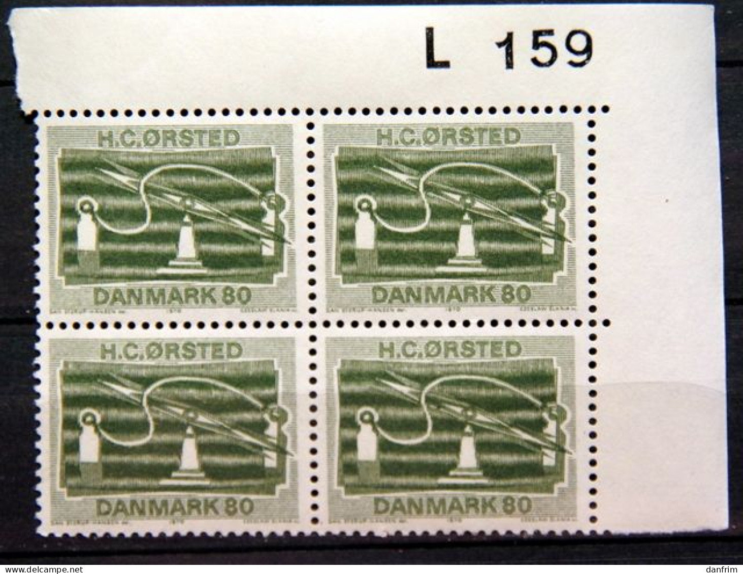 Denmark 1970 H.C. ØRSTEDS   Minr.498   MNH  (**)   ( Lot Ks 433  ) - Nuevos