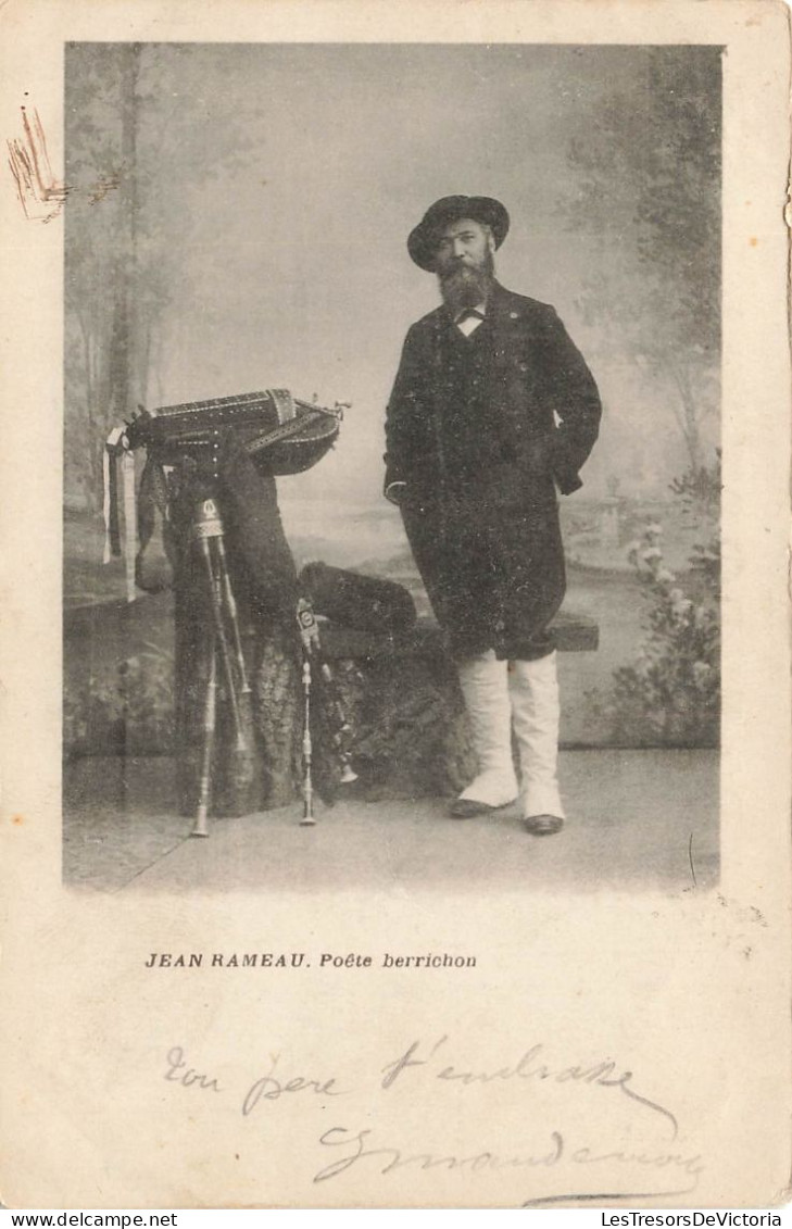 CELEBRITES - Jean Rameau - Poète Berrichon - Carte Postale Ancienne - Ecrivains