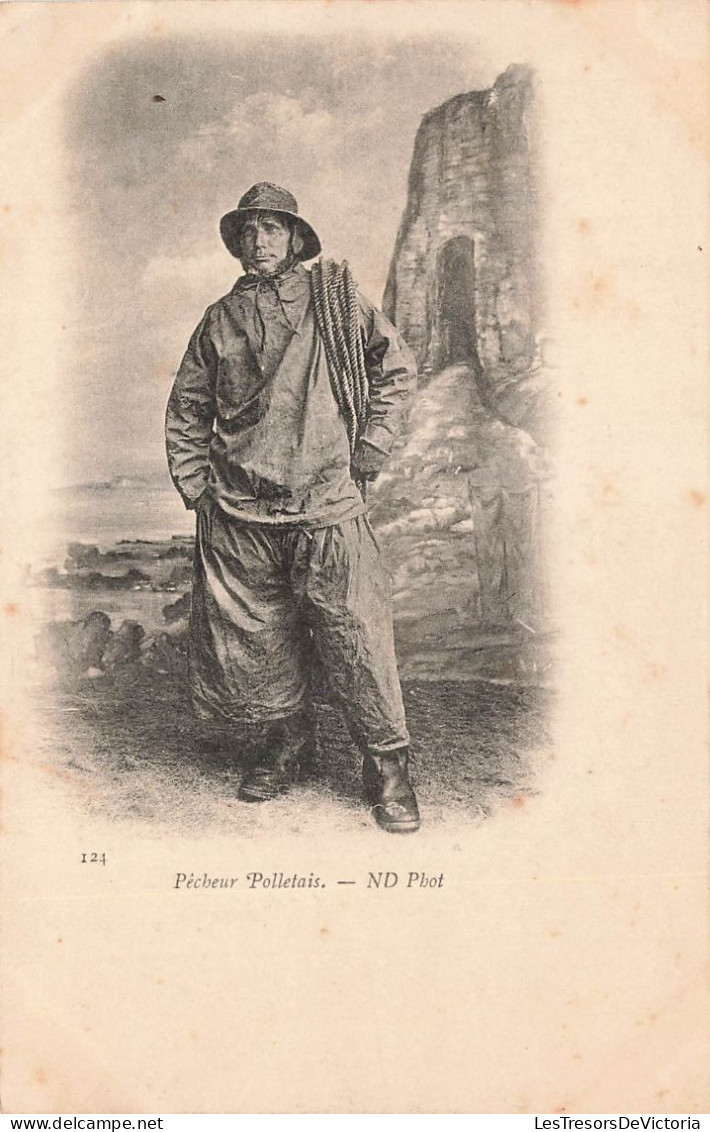 MÉTIERS - Artisanat - Pêcheur Polletais - Carte Postale Ancienne - Kunsthandwerk