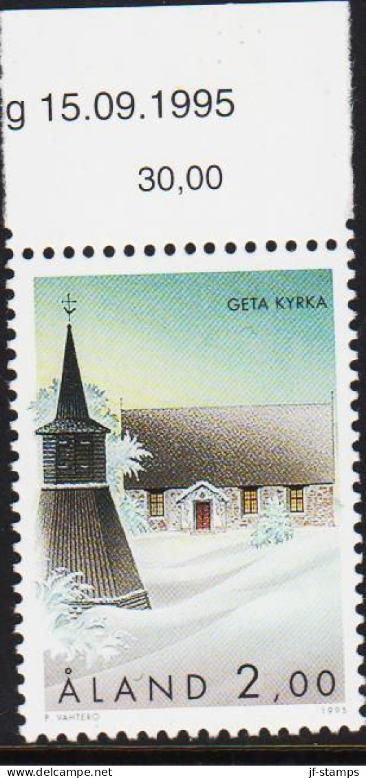 1996. ÅLAND. OGETA KYRKA 2,00 M. Never Hinged.  (Michel 119) - JF540374 - Aland