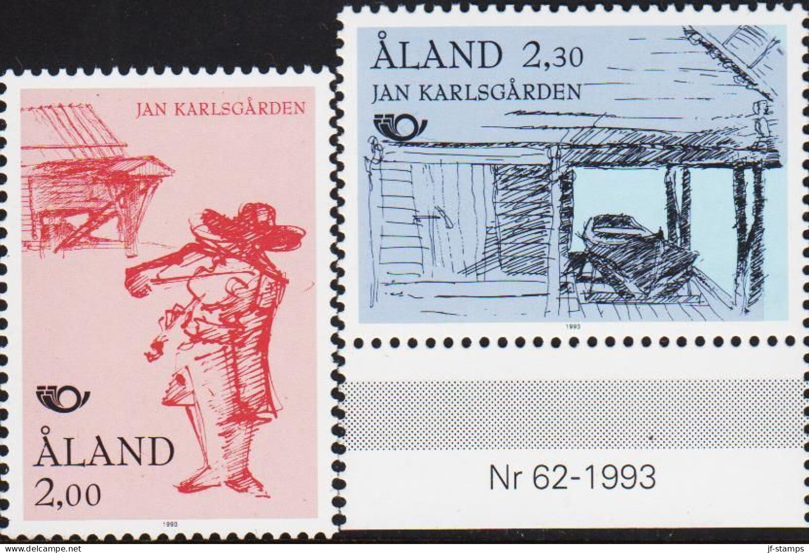 1993. ÅLAND. NORDEN Complete Set. Never Hinged.  (Michel 70-71) - JF540376 - Aland