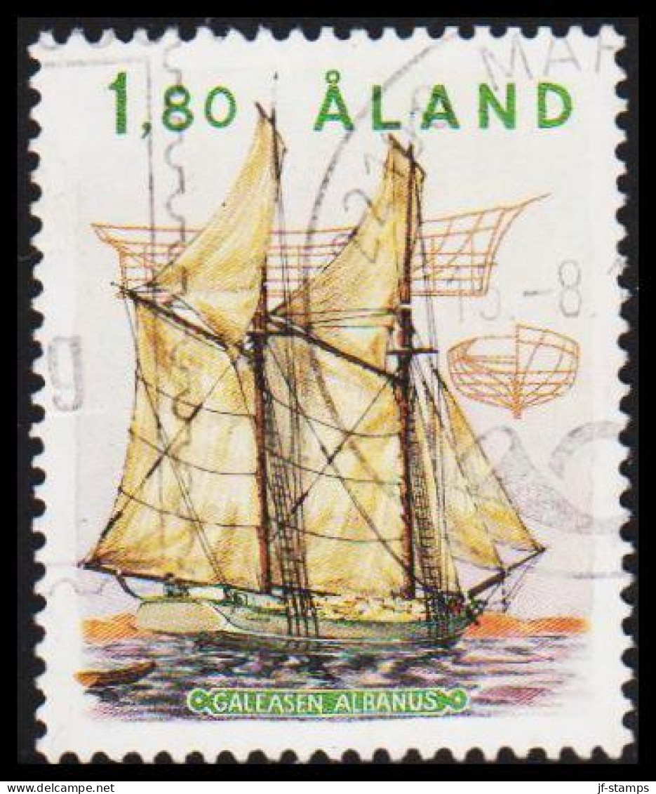 1988. ÅLAND. GALEASEN ALBANUS 1,80 M.  (Michel 28) - JF540381 - Aland