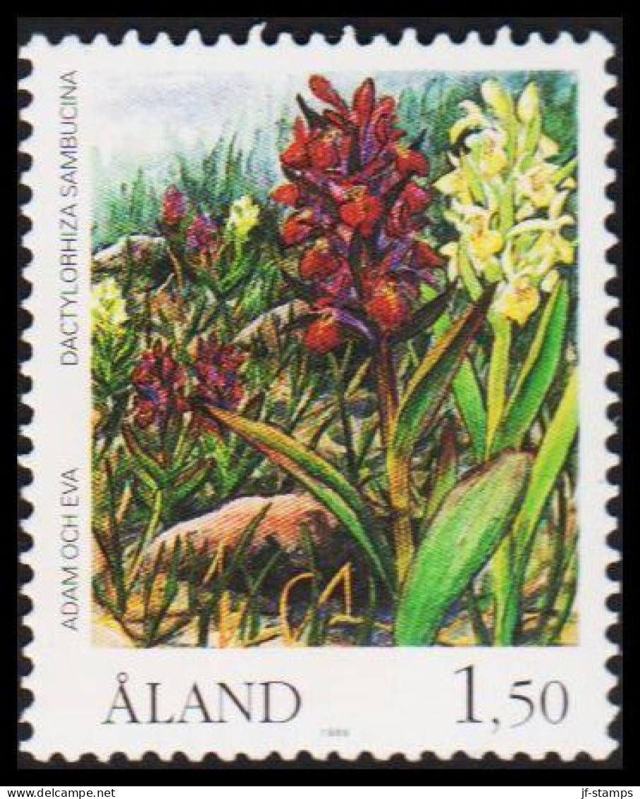 1989. ÅLAND. Orchids 1,50 M Never Hinged.  (Michel 33) - JF540382 - Aland