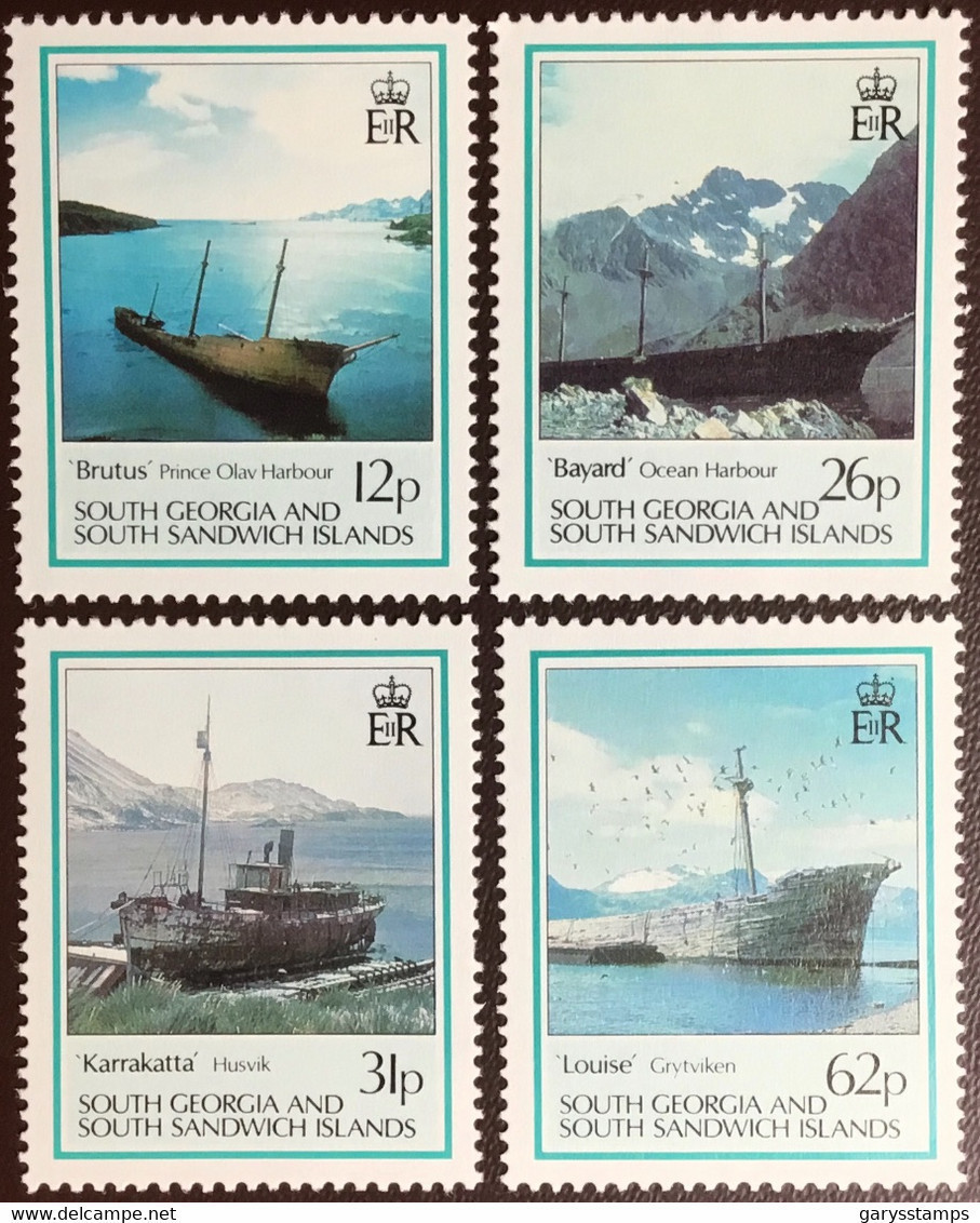 South Georgia 1990 Ships MNH - Georgia Del Sud