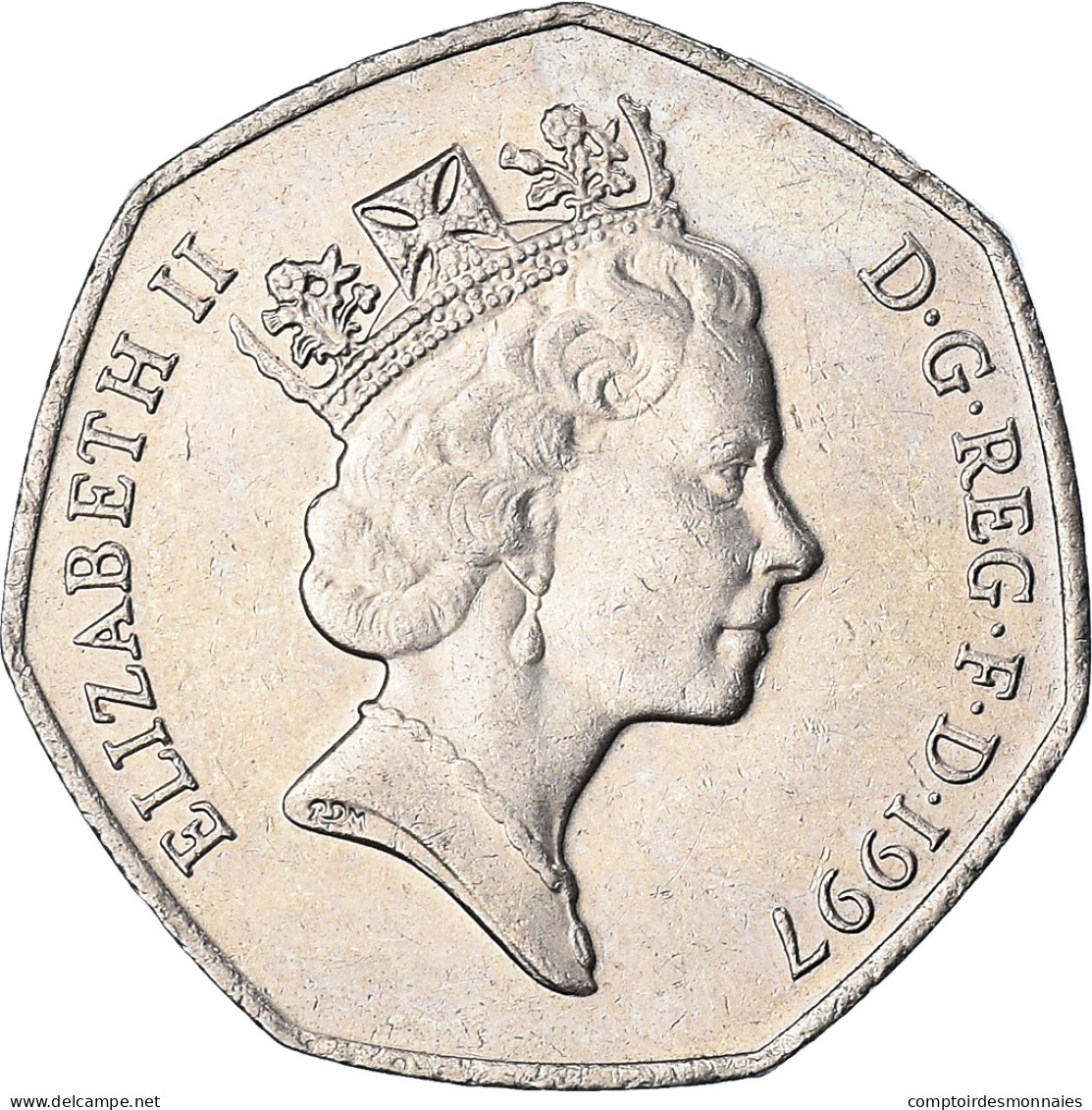 Monnaie, Grande-Bretagne, 50 Pence, 1997 - 50 Pence
