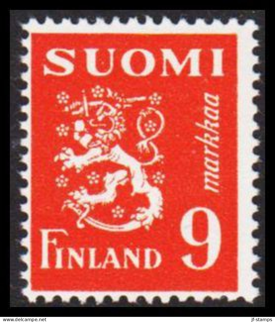 1950. FINLAND. Liontype 9 Markkaa Never Hinged.   (Michel 379) - JF540485 - Neufs