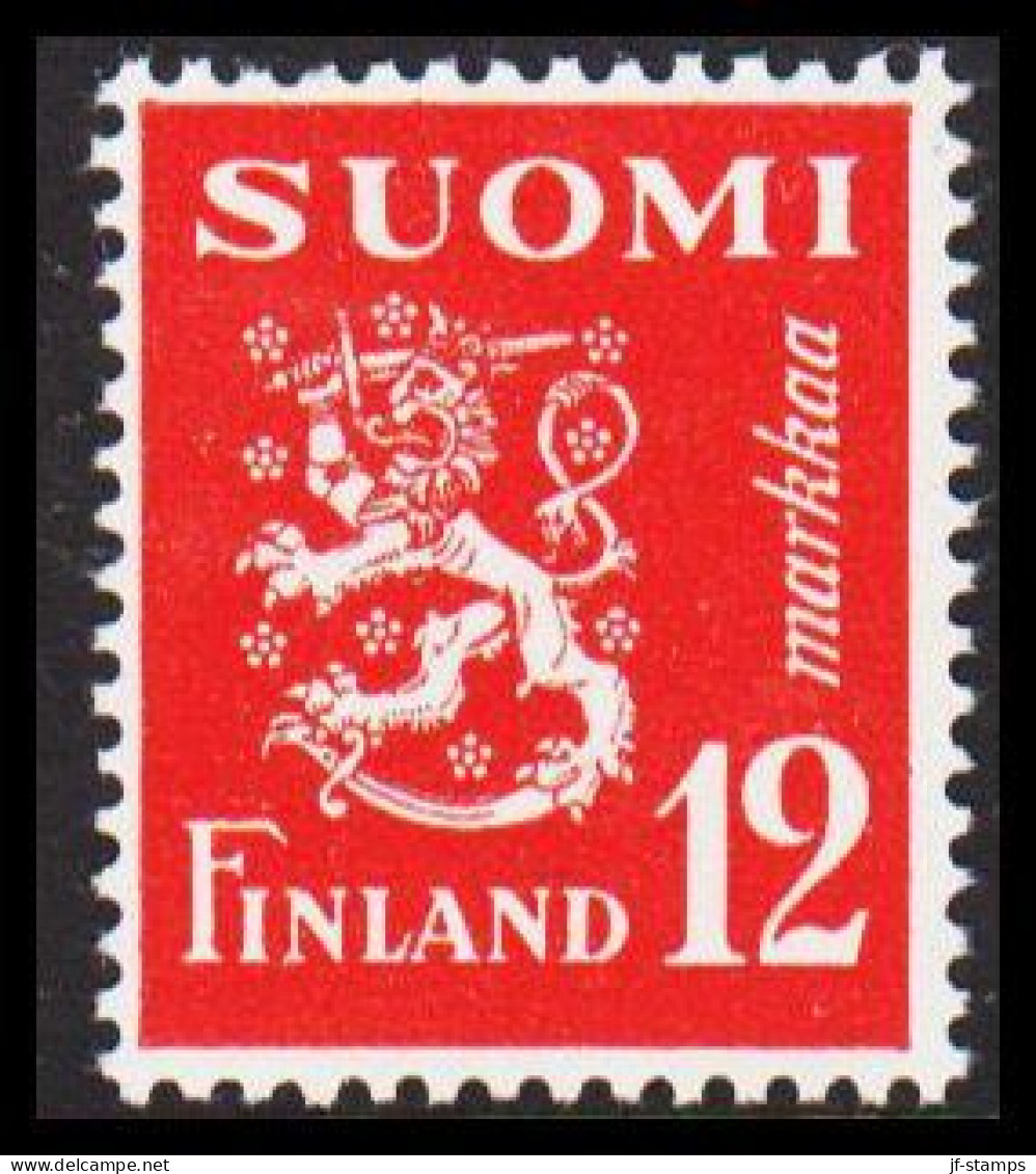 1950. FINLAND. Liontype 12 Markkaa Never Hinged.   (Michel 381) - JF540493 - Neufs