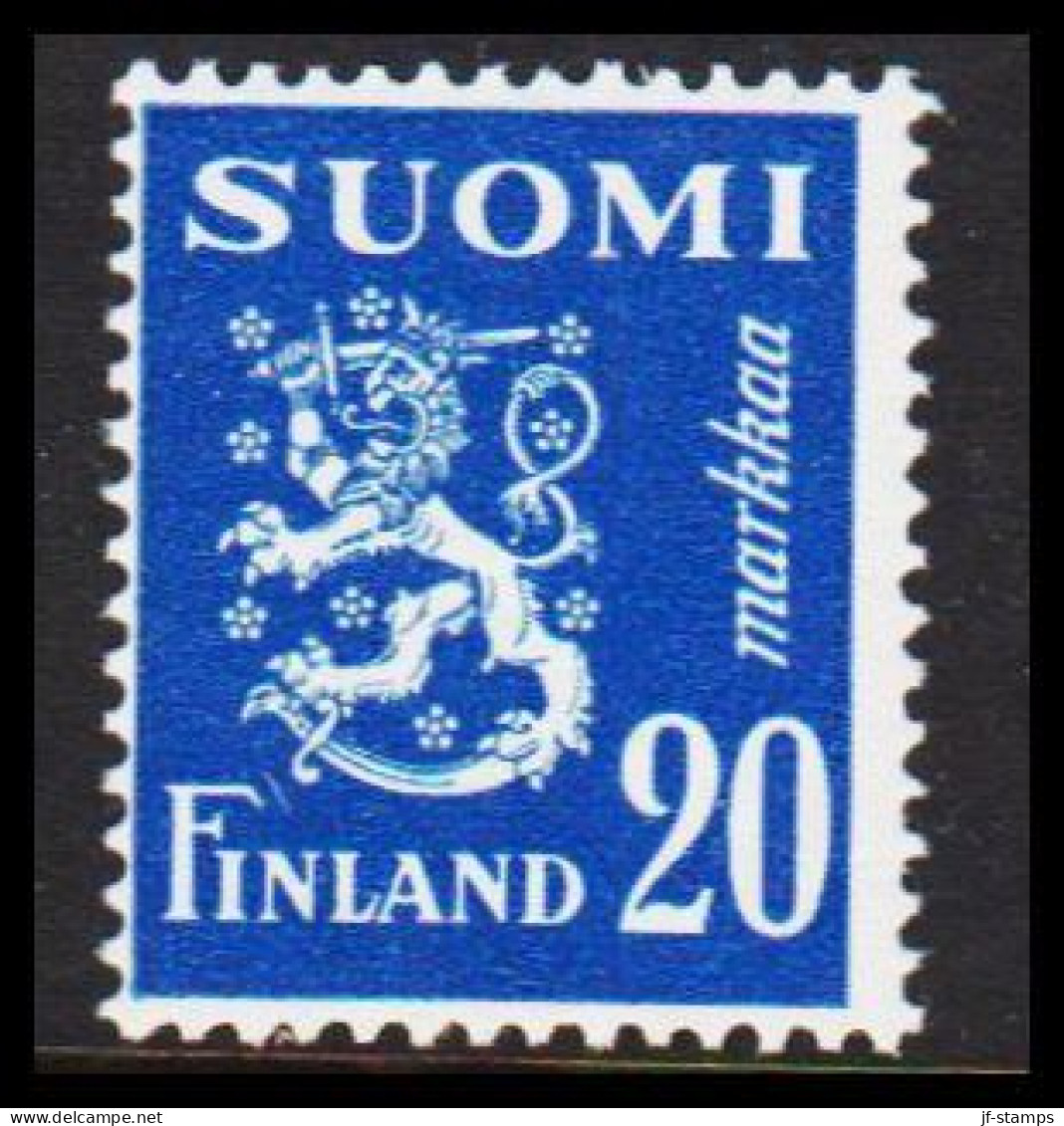 1950. FINLAND. Liontype 20 Markkaa Never Hinged.   (Michel 383) - JF540497 - Ungebraucht