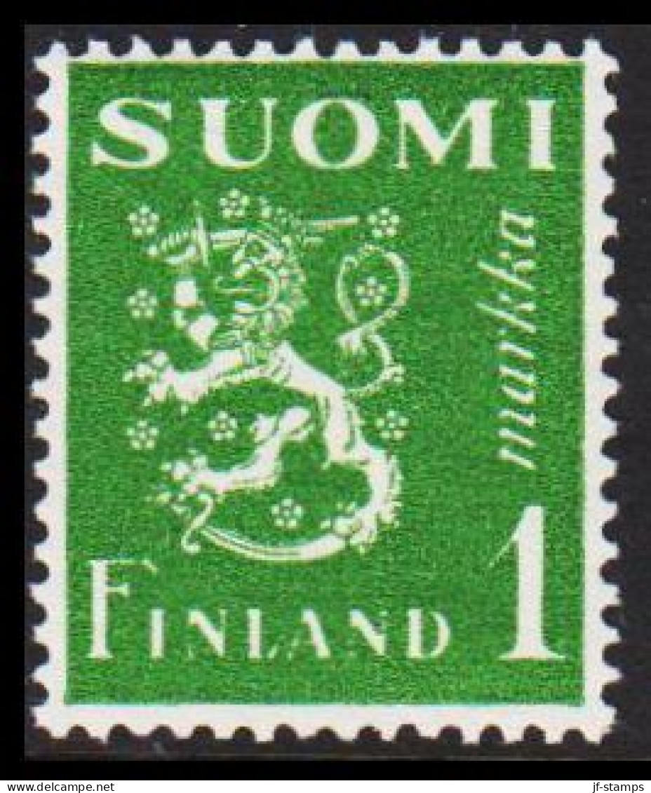 1942. FINLAND. Lion Type 1 Markkaa Never Hinged.  (Michel 262) - JF540515 - Neufs