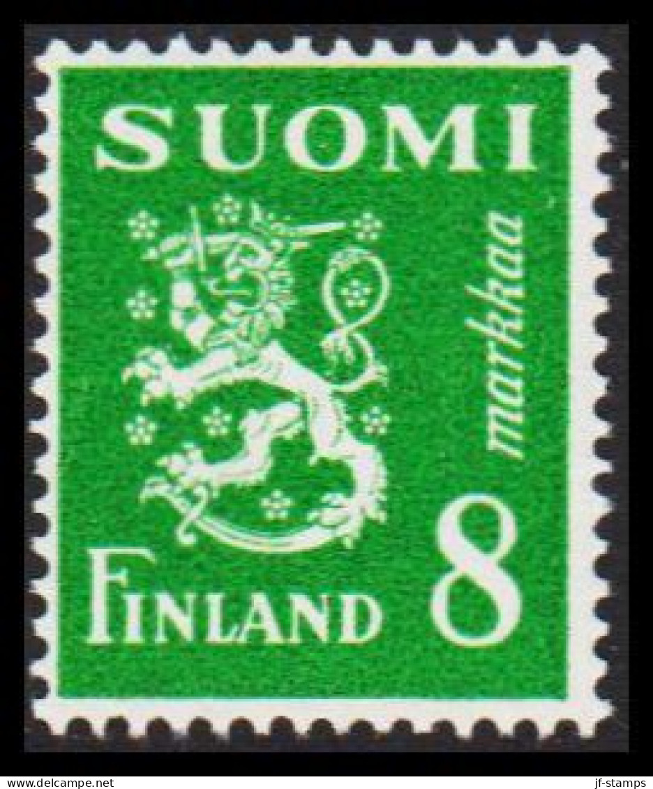 1950. FINLAND. Liontype 8 Markkaa Never Hinged.   (Michel 378) - JF540535 - Nuovi