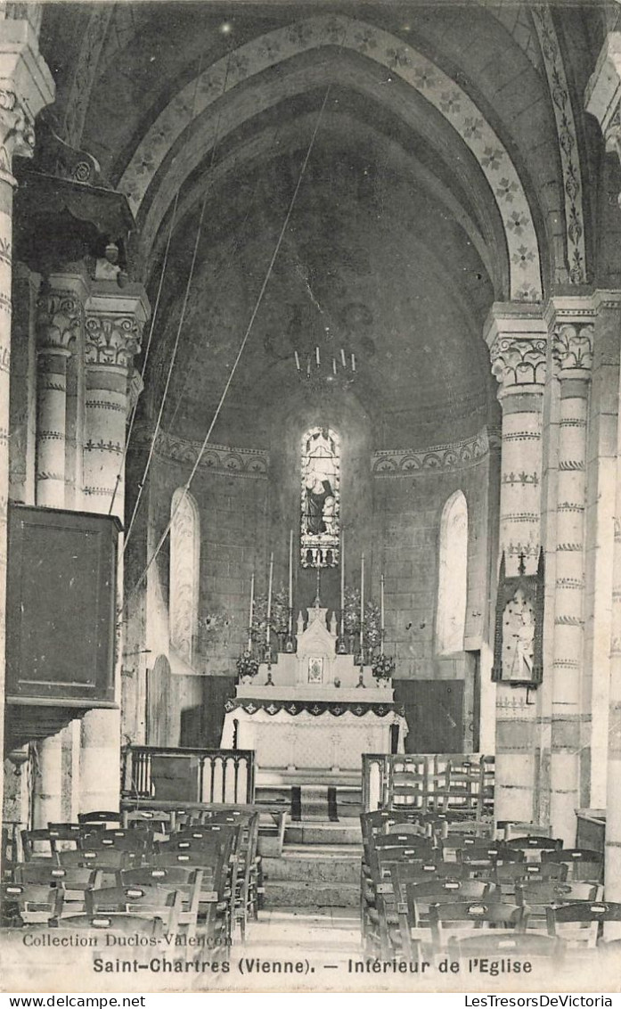 FRANCE - Vienne - Intérieur De L'église De Saint Chartres - Carte Postale Ancienne - Other & Unclassified