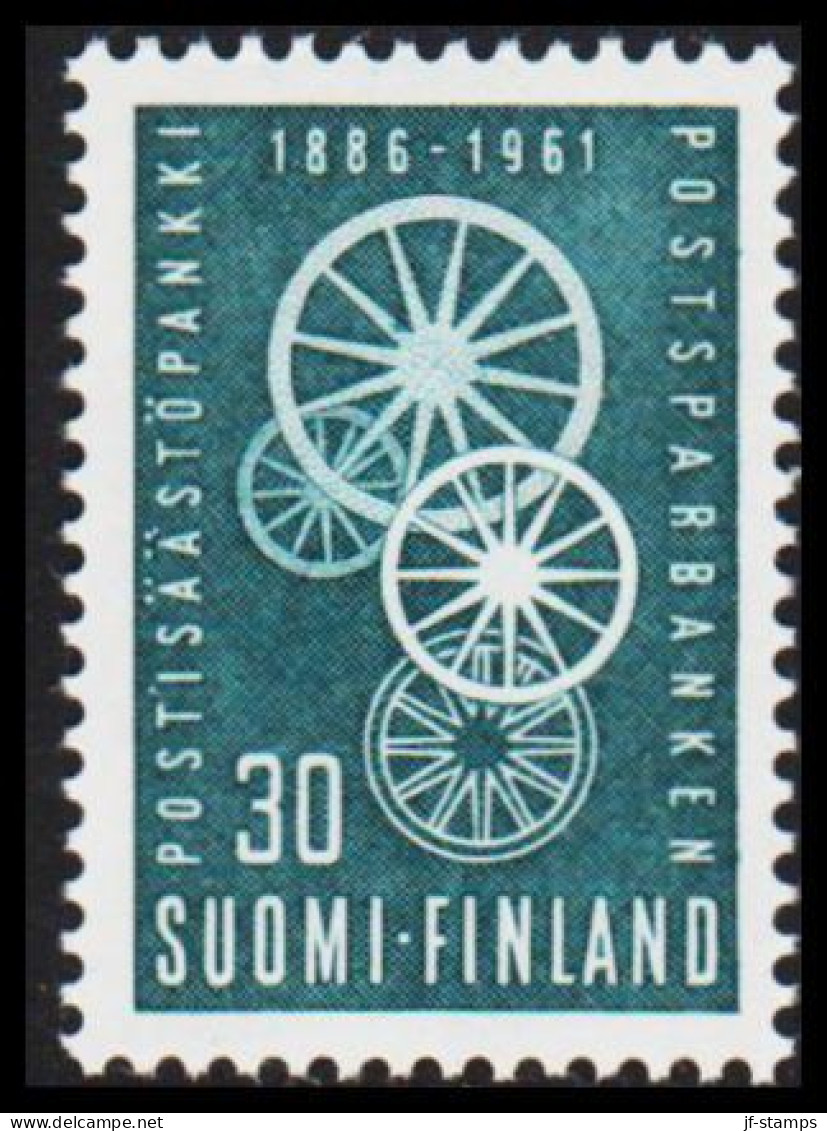 1961. FINLAND. POSTSPARBANKEN 30 M, NEVER HINGED. (Michel 534) - JF540563 - Neufs