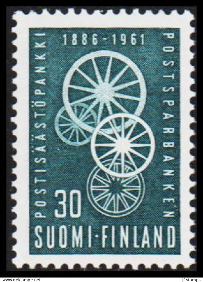 1961. FINLAND. POSTSPARBANKEN 30 M, NEVER HINGED. (Michel 534) - JF540564 - Neufs