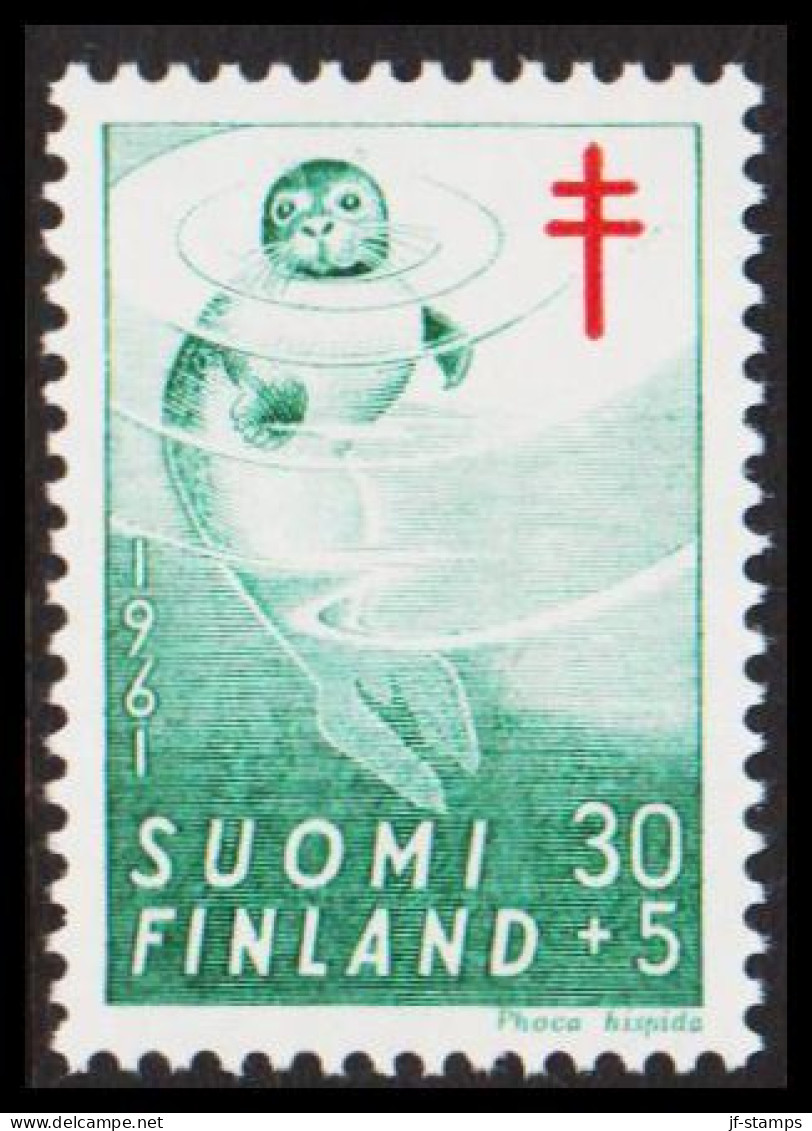 1961. FINLAND. Tuberculosis 30+5 M, NEVER HINGED. (Michel 538) - JF540574 - Nuevos