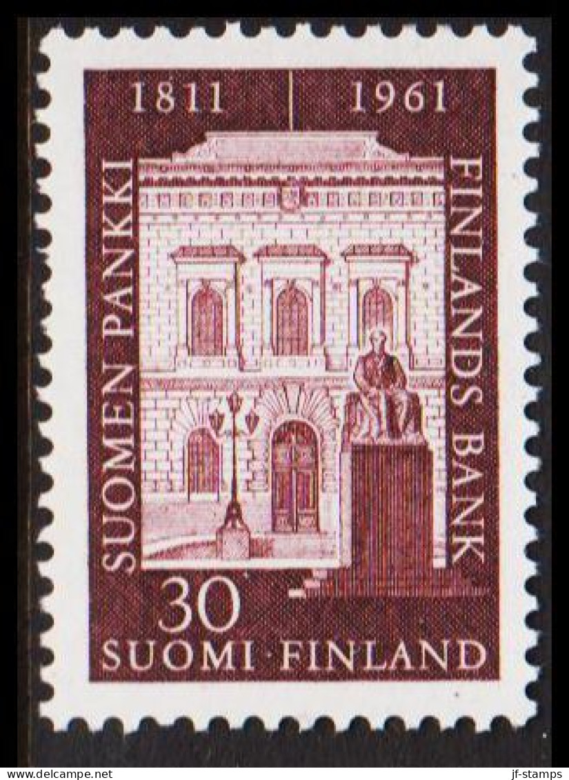1961. FINLAND. FINLANDS BANK 30 M, NEVER HINGED. (Michel 542) - JF540582 - Unused Stamps