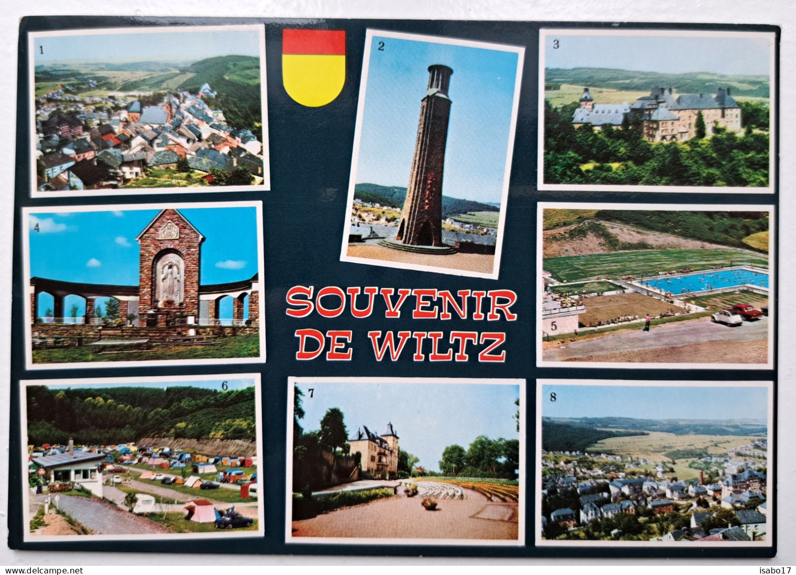 " Souvenir De Wiltz " Luxemburg  Gelaufen 1979 - Wiltz