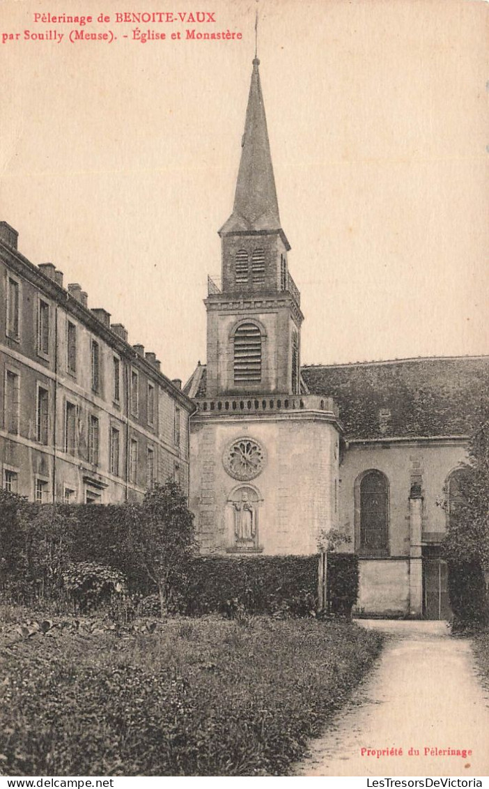 FRANCE - Pélerinage De Benoite Vaux Par Souilly - Vue Sur L'église Et Le Monastère - Carte Postale Ancienne - Other & Unclassified