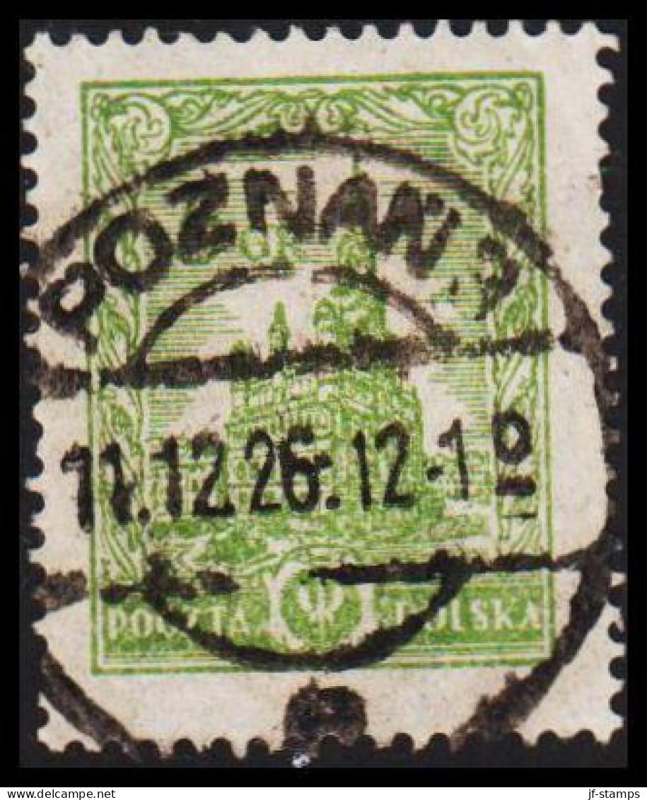 1926. POLSKA. Posener Rathaus 5 GR LUXUS Cancelled POZNAN 3 11. 12. 26.  (Michel 236) - JF540655 - Neufs