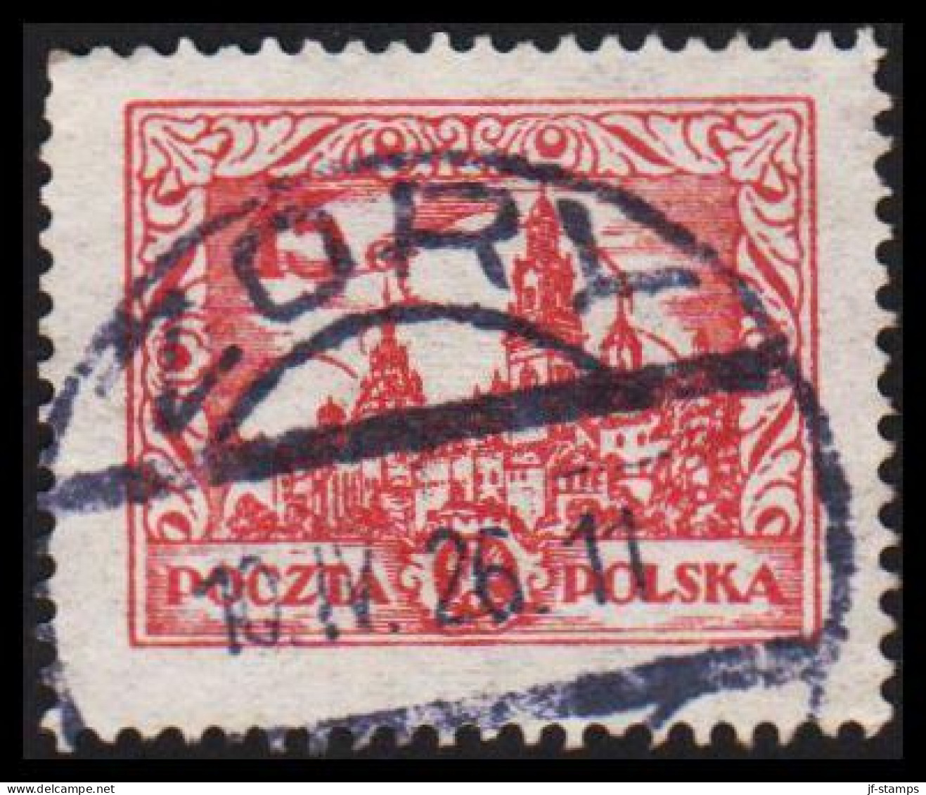 1926. POLSKA. Wawel-castle, Krakau 15 GR Fine Cancelled ZORY 10. IV. 26.  (Michel 238) - JF540663 - Nuevos