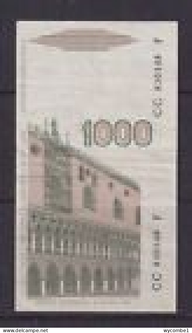 ITALY - 1982 1000 Lira Circulated Banknote As Scans - 1000 Liras