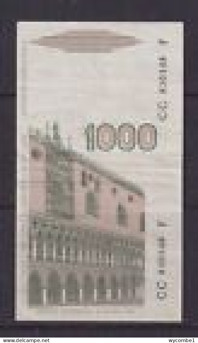 ITALY - 1982 1000 Lira Circulated Banknote As Scans - 1000 Lire