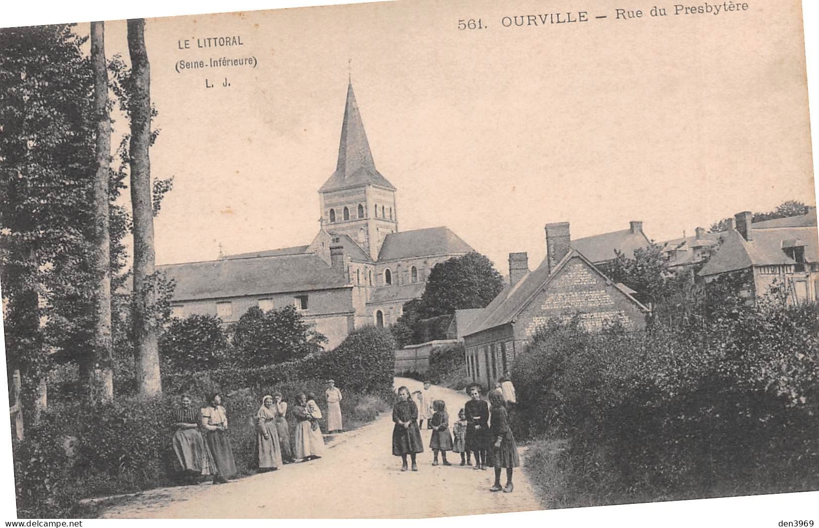 OURVILLE-en-Caux (Seine-Maritime) - Rue Du Presbytère - Ourville En Caux