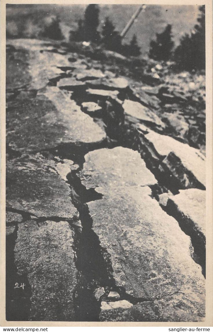 CPA JAPON / CARTE PHOTO / TREMBLEMENT DE TERRE 1923 TOKYO / EARTHQUAKE / JAPAN - Tokio