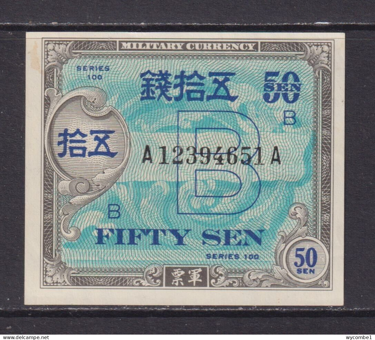 JAPAN - 1946 Aliied Military Command 50 Sen Uncirculated Banknote - Japon