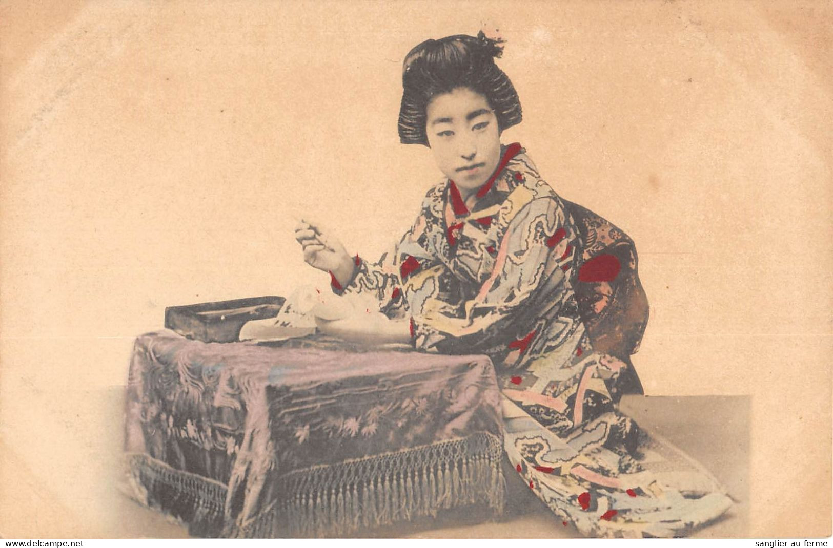 CPA JAPON / FILLE JAPONAISE GEISHA  / JAPAN - Other & Unclassified