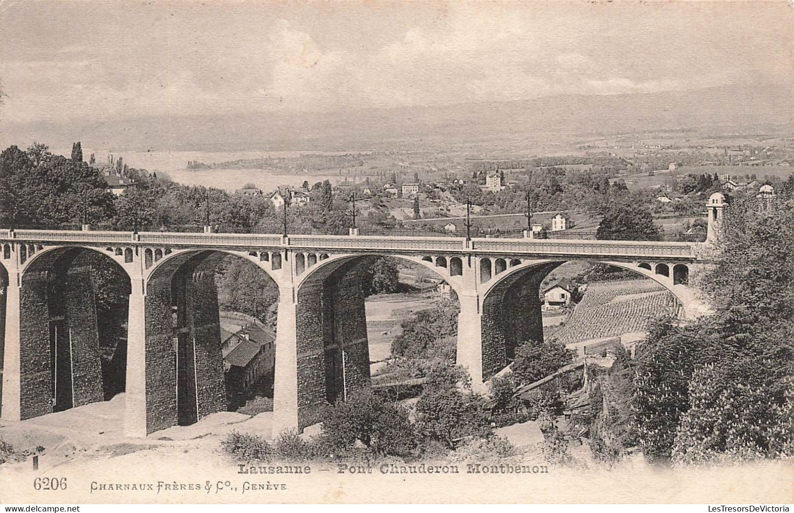SUISSE - Lausanne - Pont Chauderon Montbenon - Carte Postale Ancienne - Lausanne