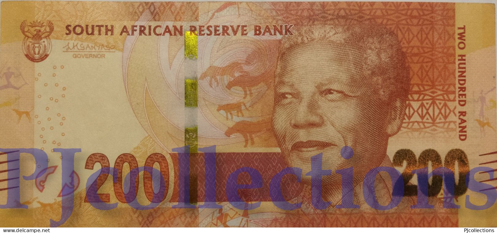 SOUTH AFRICA 200 RAND 2013/16 PICK 142b AU - 1992-2001 (billetes De Polímero)