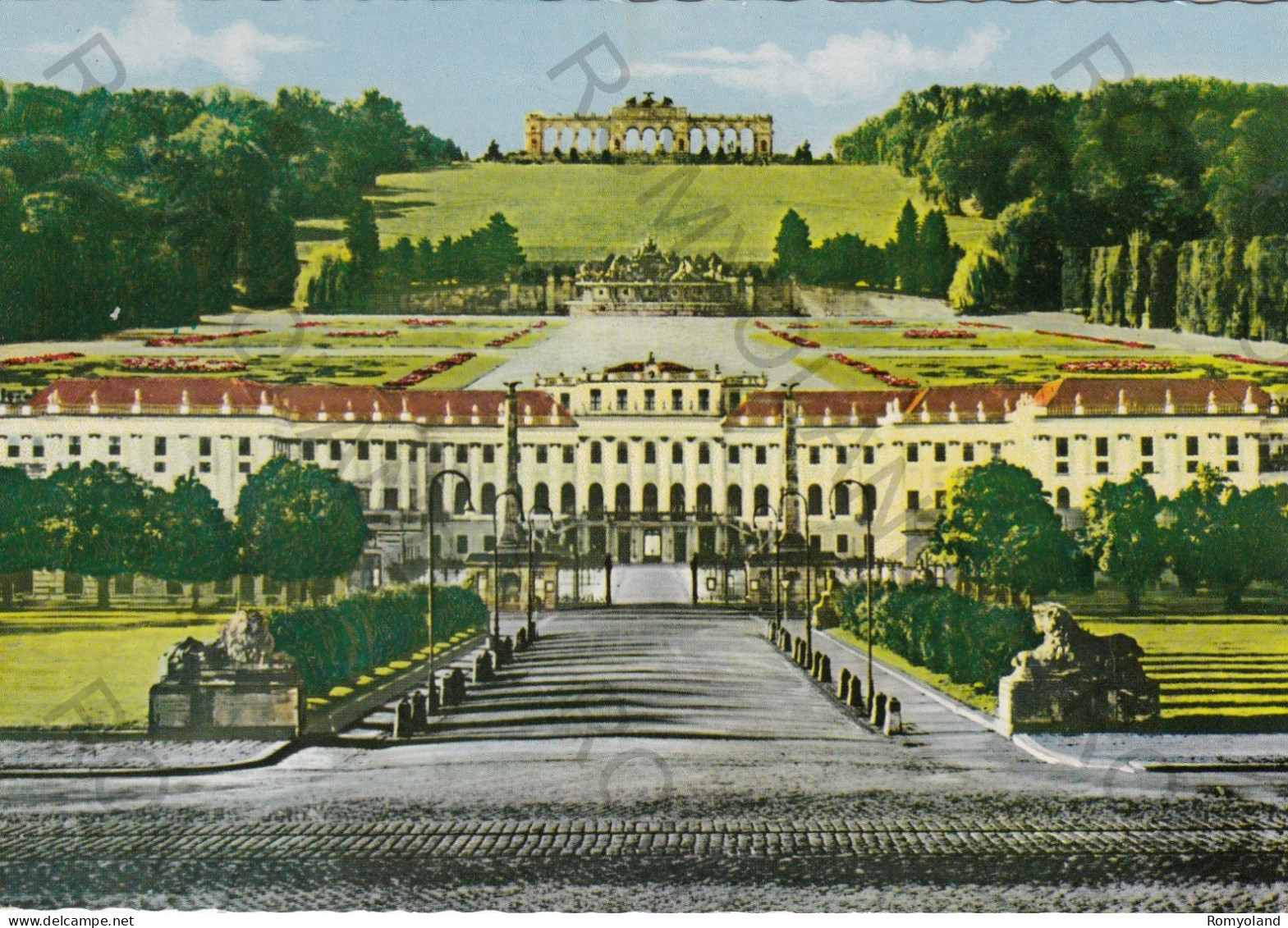 CARTOLINA  WIEN,AUSTRIA-SCHLOSS SCHONBRUNN-GLORIETTE-NON VIAGGIATA - Schloss Schönbrunn