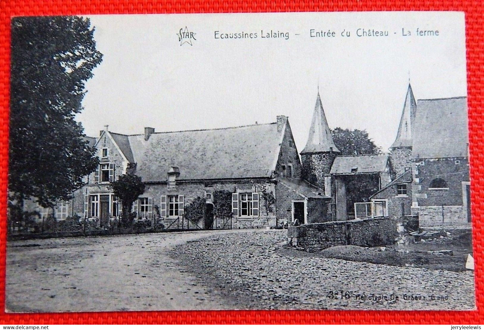 ECAUSSINNES -  Entrée Du Château -  La Ferme - Ecaussinnes