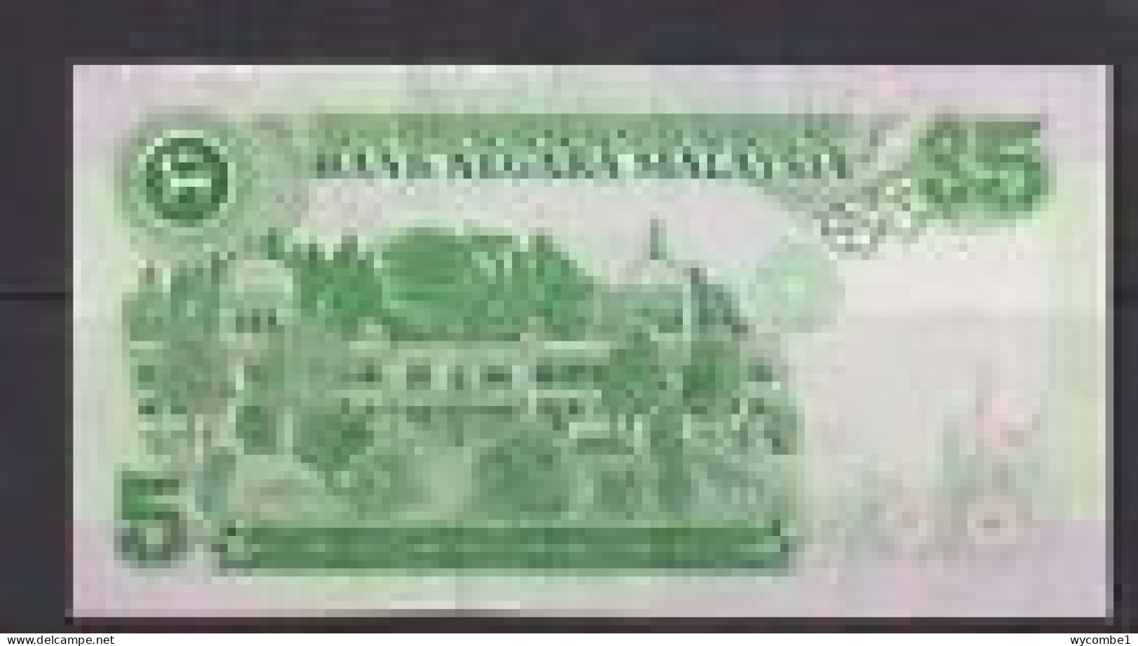 MALAYSIA - 1986-91 5 Ringgit Circulated Banknote - Malaysie